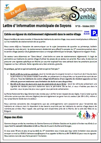 Bulletin municipal