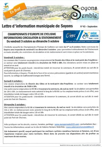 Bulletin municipal