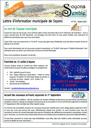 Bulletin municipal