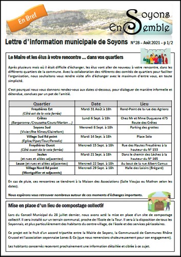 Bulletin municipal