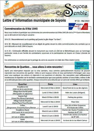 Bulletin municipal