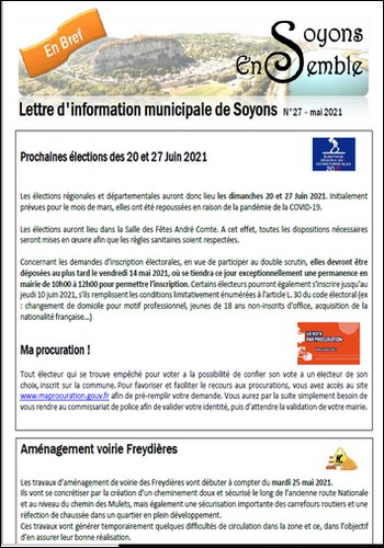 Bulletin municipal