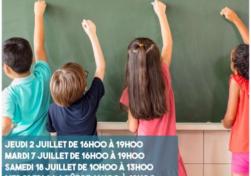 Accueil de Loisirs permanences inscription mercredis - 22 juin 2026.JPEG